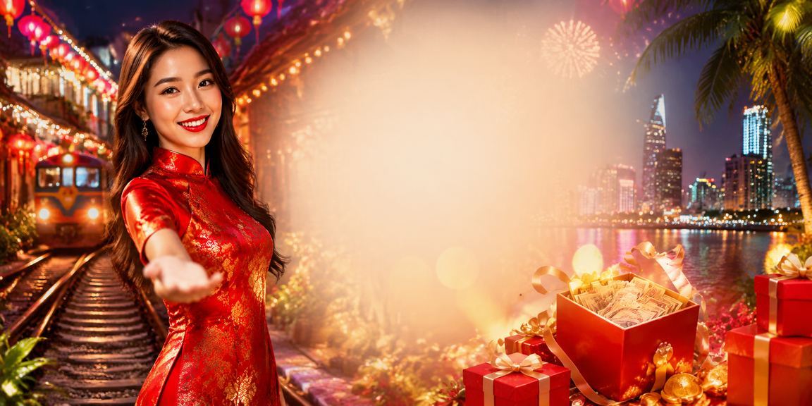 Ánh đèn neon rực rỡ tại khu cá cược Sài Gòn về đêm